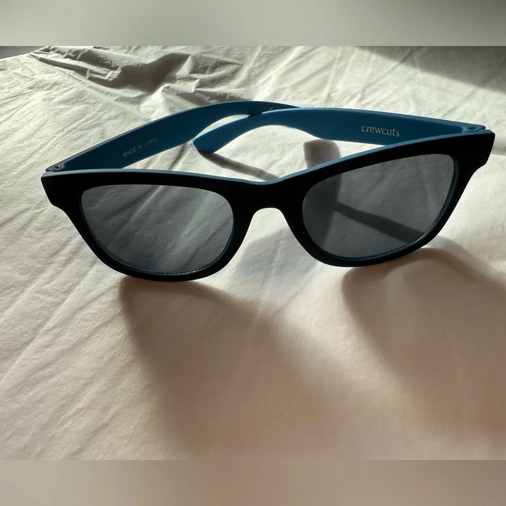 Crewcuts- Kids Sunglasses- Black/ Blue, OneSize EUC